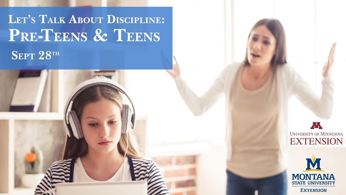 Discipline Pre Teens and Teens